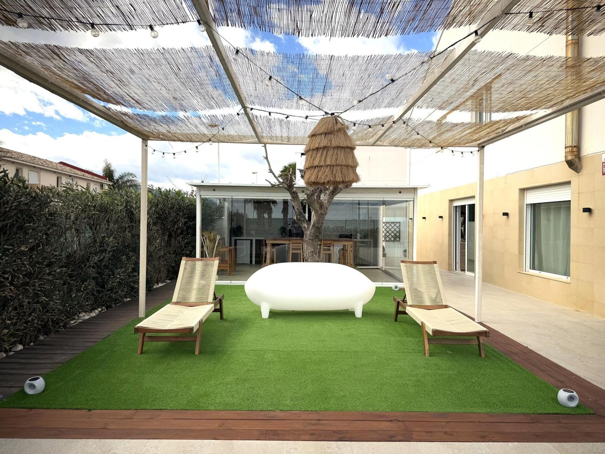Willa Casa Del Mar, Piscina Privada Frente Al Mar Cullera Zewnętrze zdjęcie
