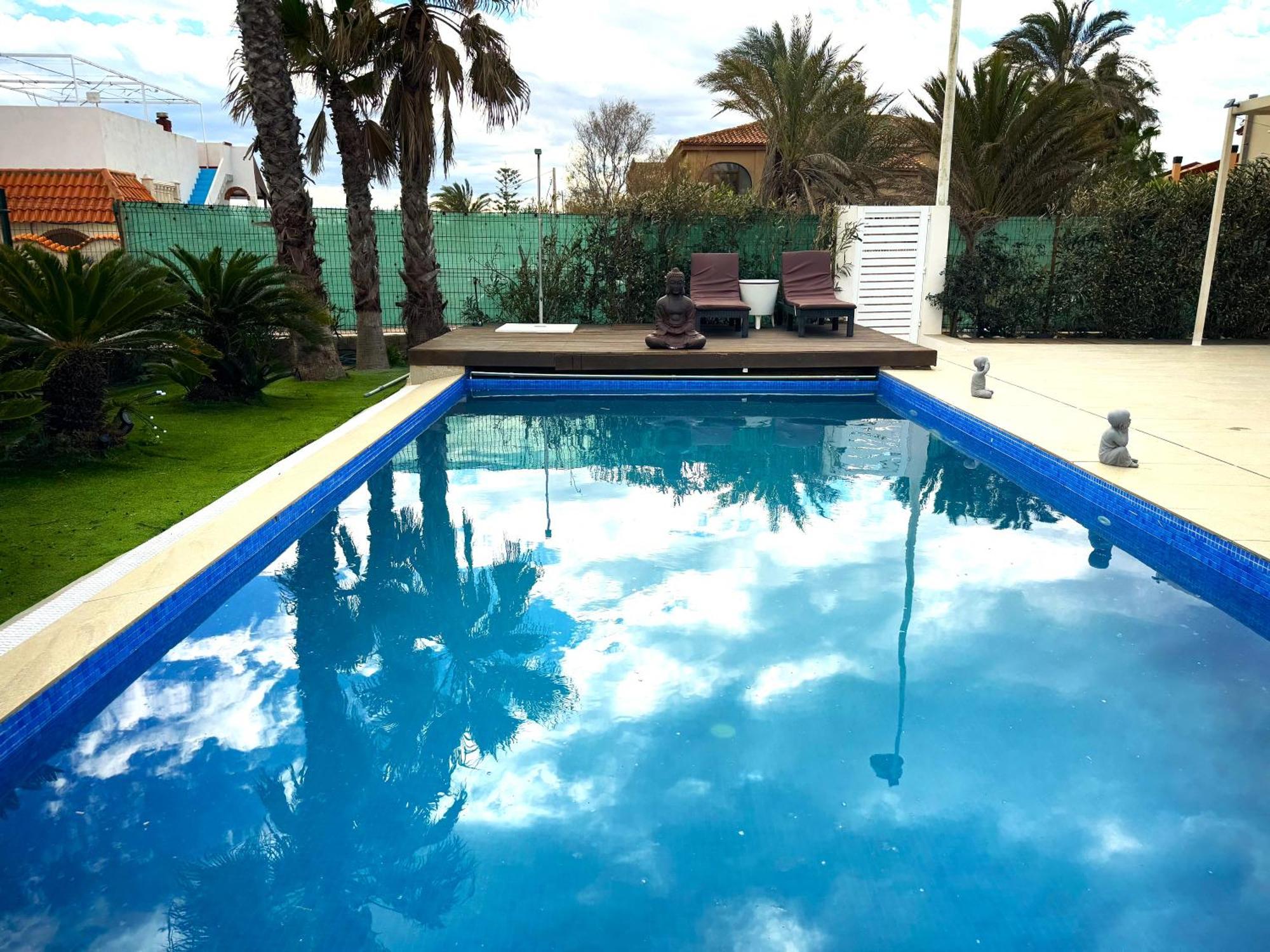 Willa Casa Del Mar, Piscina Privada Frente Al Mar Cullera Zewnętrze zdjęcie