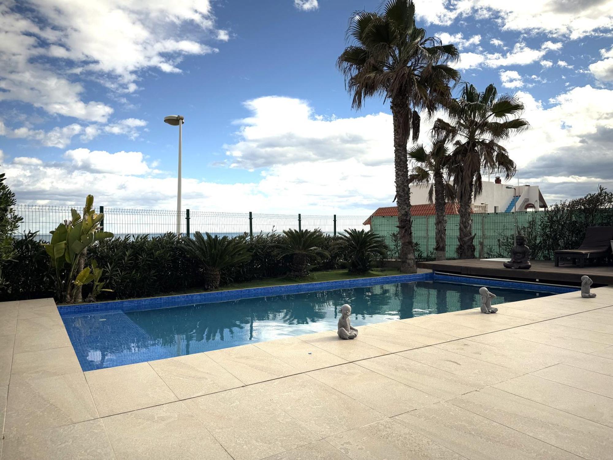 Willa Casa Del Mar, Piscina Privada Frente Al Mar Cullera Zewnętrze zdjęcie
