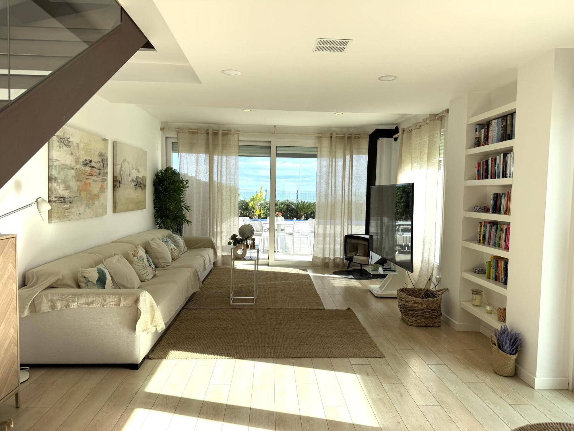 Willa Casa Del Mar, Piscina Privada Frente Al Mar Cullera Zewnętrze zdjęcie