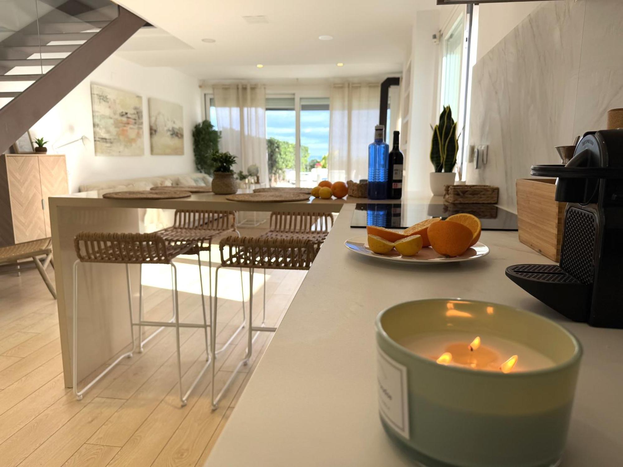 Willa Casa Del Mar, Piscina Privada Frente Al Mar Cullera Zewnętrze zdjęcie